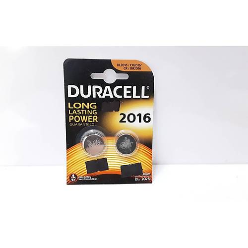 Duracell 2016 3V Pil adet