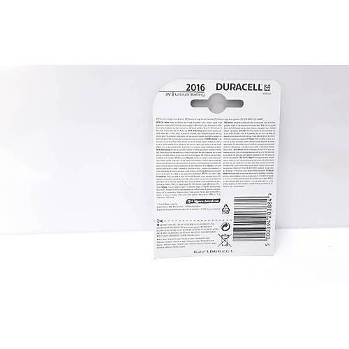 Duracell 2016 3V Pil adet