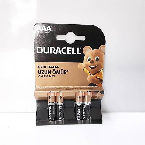 Duracell LR03/MN2400 1.5V Alkaline 4'l nce Kalem Pil