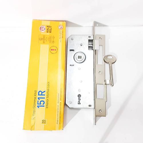 Kale Kilit 151R  Kap Gmme Kilidi 35 mm Nikel
