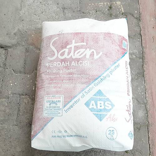 ABS Saten Perdah Al 25 Kg Beyaz