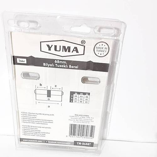 Yuma YM-B68BT Bilyal Tuzakl Barel 68 mm Sar