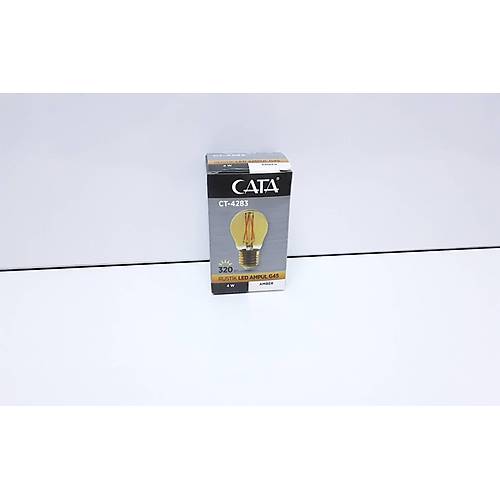 Cata G45 4W E27 Duy Rustik Led Ampul Amber I