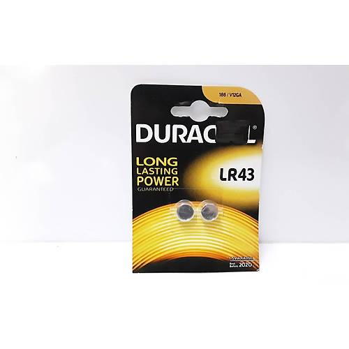 Duracell LR43 1.5V Pil