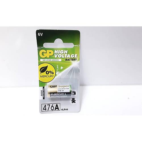GP High Voltage 476A 6V Pil