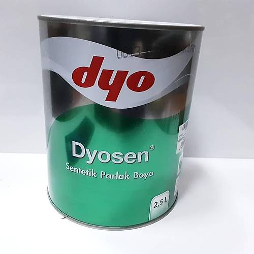 Dyosen Sentetik Parlak Boya 2.5 L. 0013 Bayrak Krmz