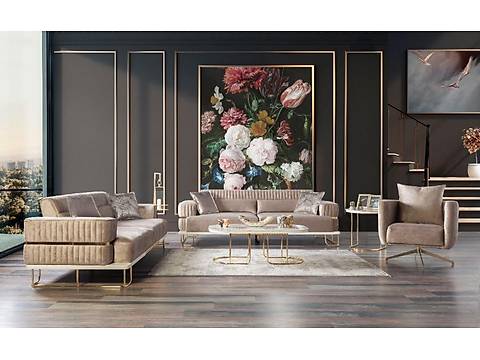 Papatya Koltuk Takimi Tek Aydin Mobilya