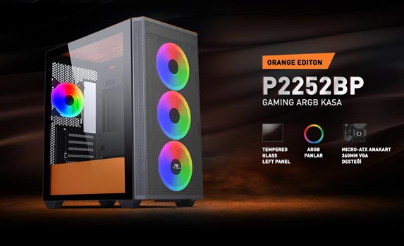 PowerBoost PB-P2252BO ARGB Gaming Kasa