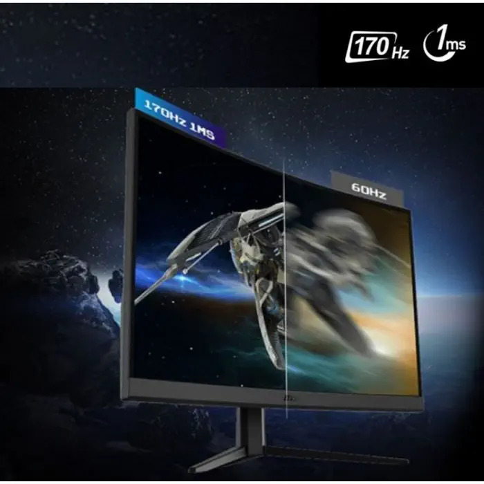 170Hz Tazeleme & 1ms Tepki