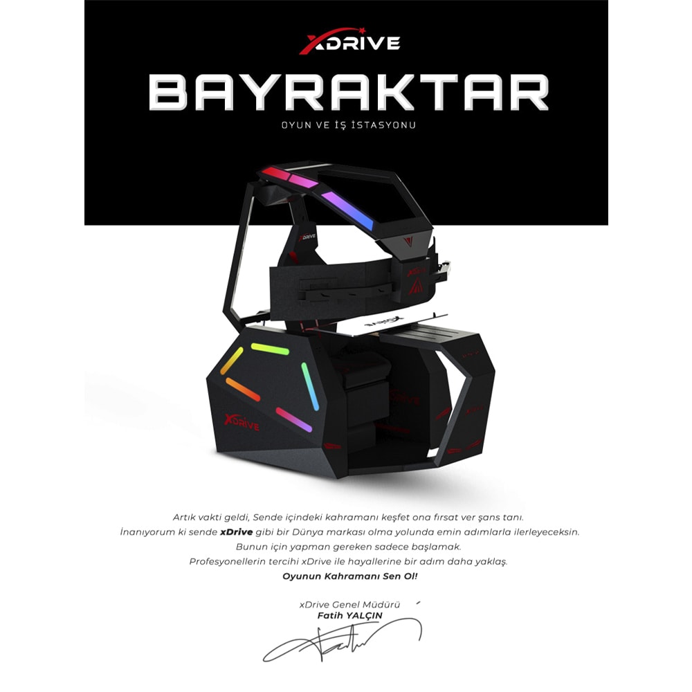 Xdrive Bayraktar Oyun Is Istasyonu Gamemar Com Game Workstation