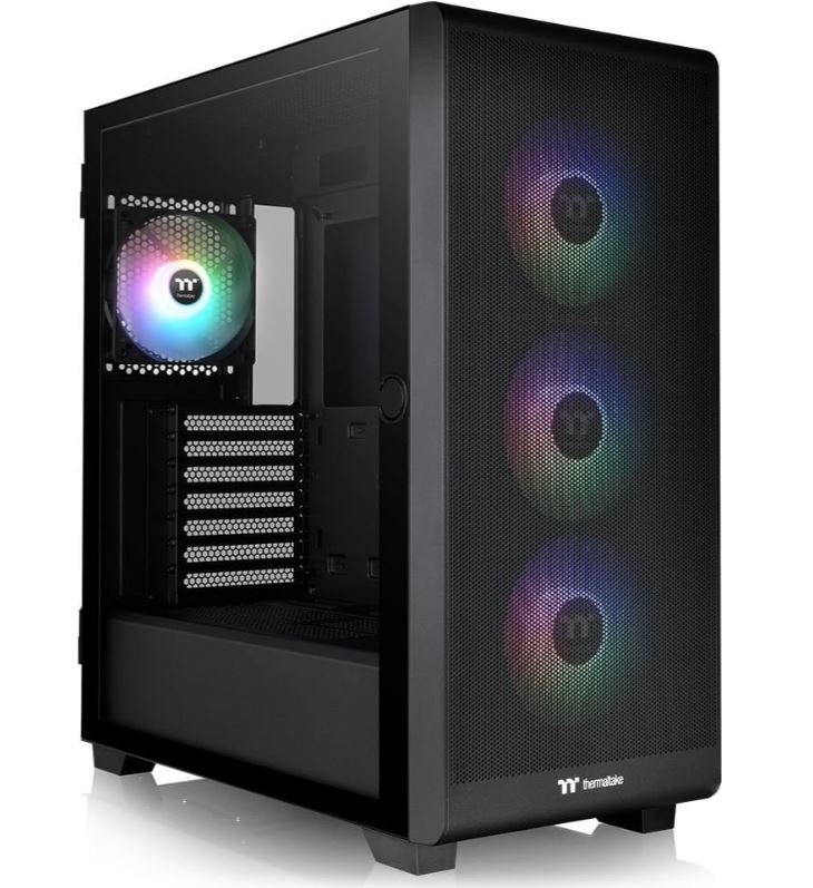 Thermaltake S250 TG 750W 80+ Bronze ARGB 4x120mm Fan Mesh Ön Panel Pencereli Oyuncu Kasası