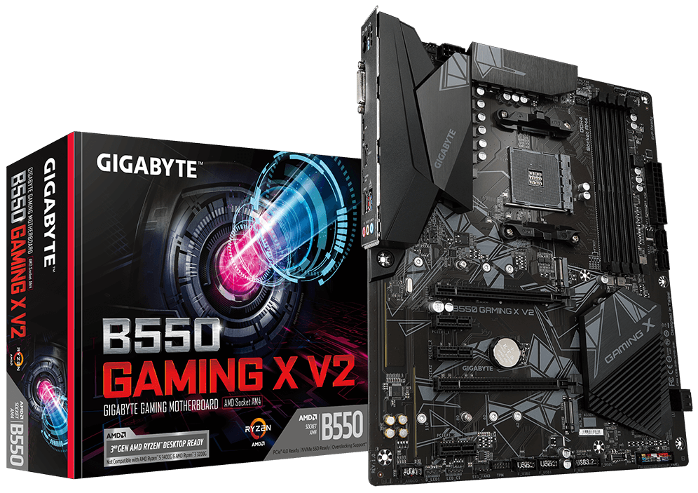 GIGABYTE B550 GAMING X V2 DDR4 4733(OC) HDMI AM4 ANAKART