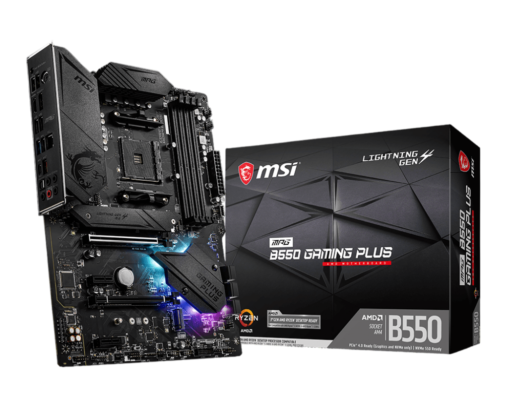 MSI Mpg B550 Gaming Plus AMD AM4 DDR4 ATX Anakart