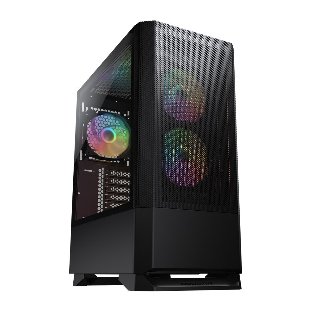 Cougar MX430 Mesh RGB Mid Tower Siyah Gaming ATX Kasa
