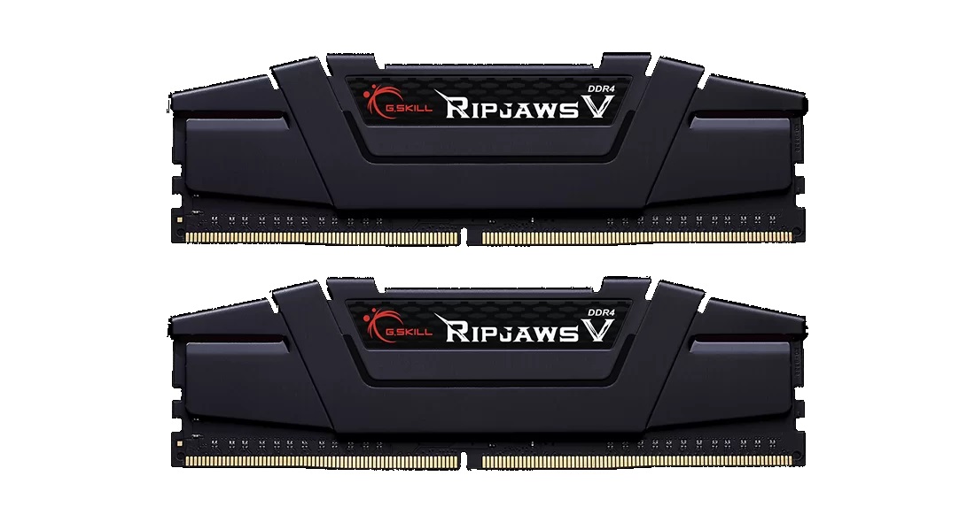 GSkill Ripjaws V Siyah DDR4 3600Mhz CL18 16GB (2X8GBa) DUAL (18-22-22-42) 1.35V Ram