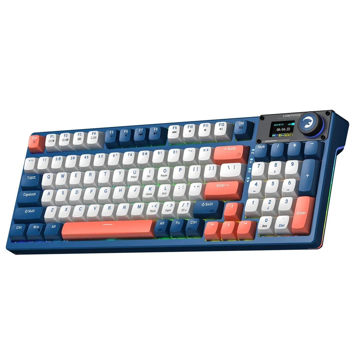 Gamepower Gasket Elite X RGB Kablolu-Kablosuz Mekanik Oyuncu Klavyesi