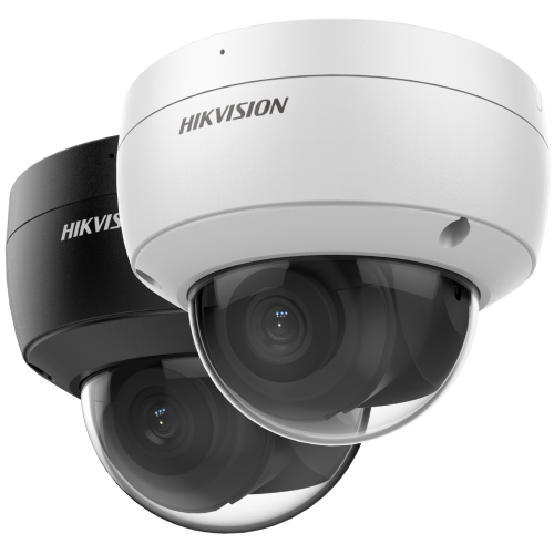 Hıkvısıon DS-2CD2143G2-IU 4Mpix, 2,8mm Lens, H265+ 30Mt Gece Görüşü, SD Kart, Dahili Mikrofon, IK10, PoE, Dome IP Kamera