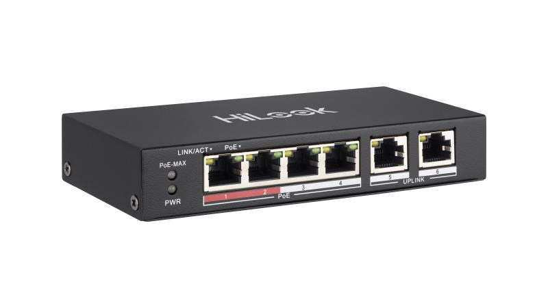 HiLook NS-0106P-35 4 Port 10/100 Mbps PoE Switch