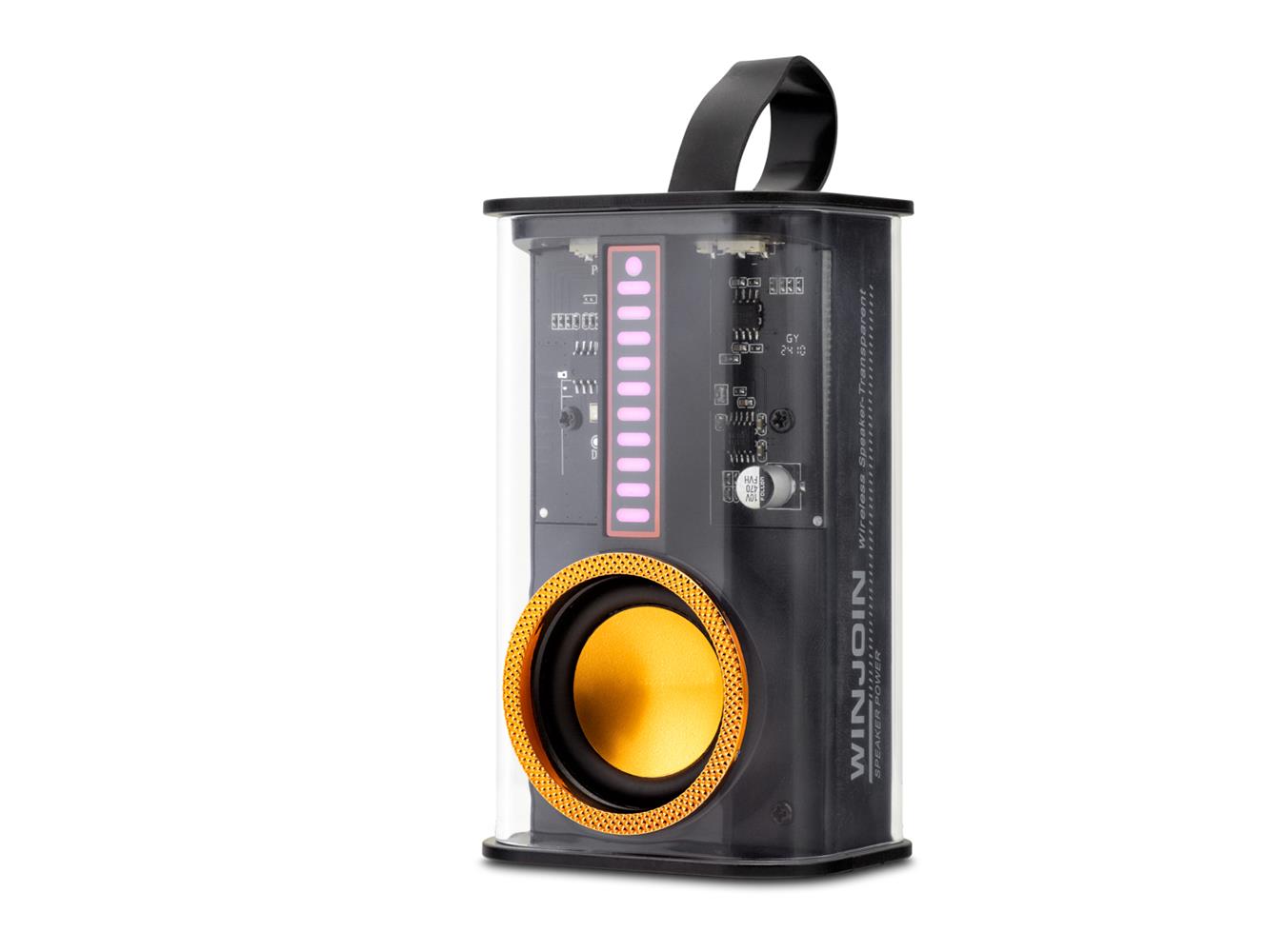 Hadron  K07PRO Siyah  5W 102-61-47MM Bluetooth Hoparlör