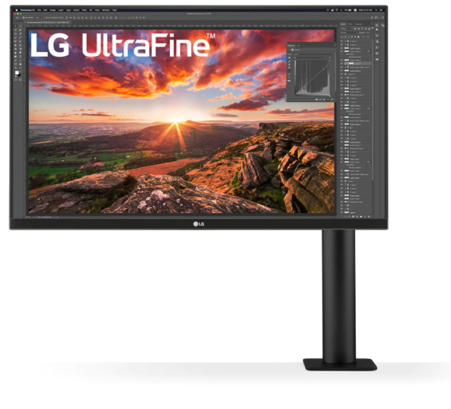 LG 27 İnç 27UN880P-B IPS 4K Siyah Monitör