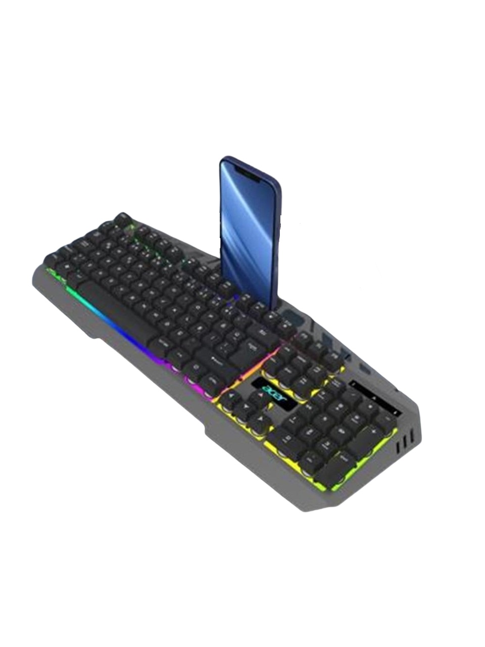 Acer OKW213 Siyah RGB Rainbow Backlit Gaming Klavye