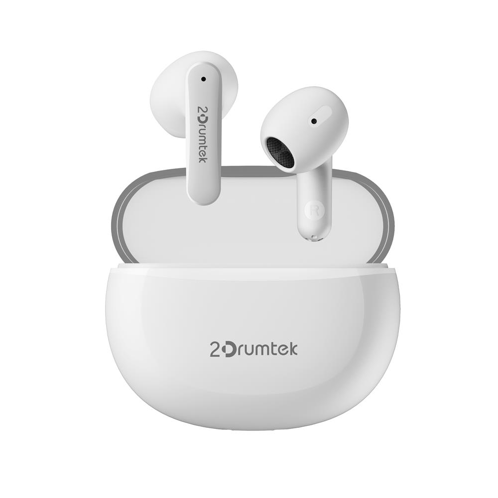 A4 Tech 2Drumtek B20 G.White Tws Bt5.2-M.O.C.I Beyaz Bluetooth Kulaklık