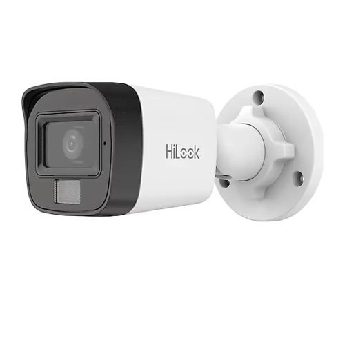 Hılook IPC-B140HA-LUFC 4Mpix 2,8mm Lens H265+ Dual Light 20Mt Gece Görüşü Dahili Mikrofon IP67 PoE Bullet IP Kamera