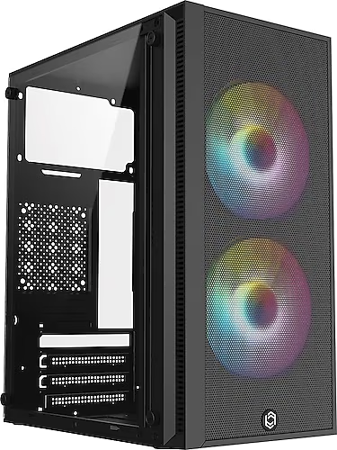 Frisby FC-8970G 300W 2X Rainbow Fan Mini Tower Gaming Siyah Kasa