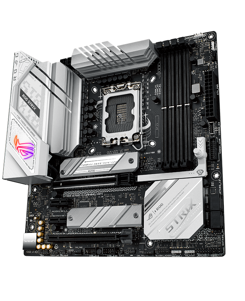 ASUS ROG STRIX B760-G GAMING WIFI DDR5 HDMI VGA 2xM2 USB3.2 WiFi BT RGB LAN MATX 1700P ANAKART