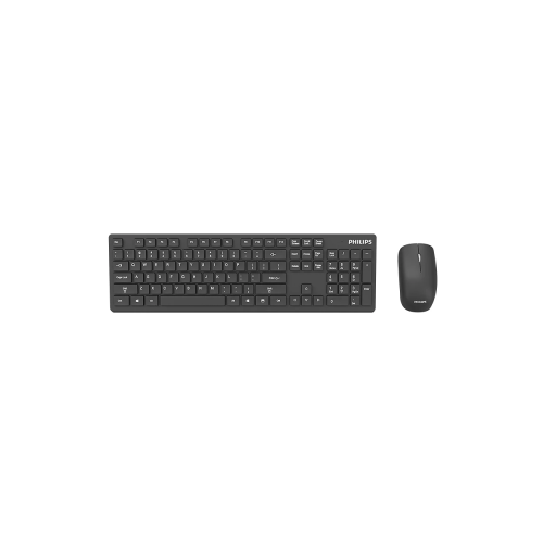 Philips SPT6602B/62 C602 Siyah Kablosuz Türkçe Q M.Medya Klavye Mouse Set