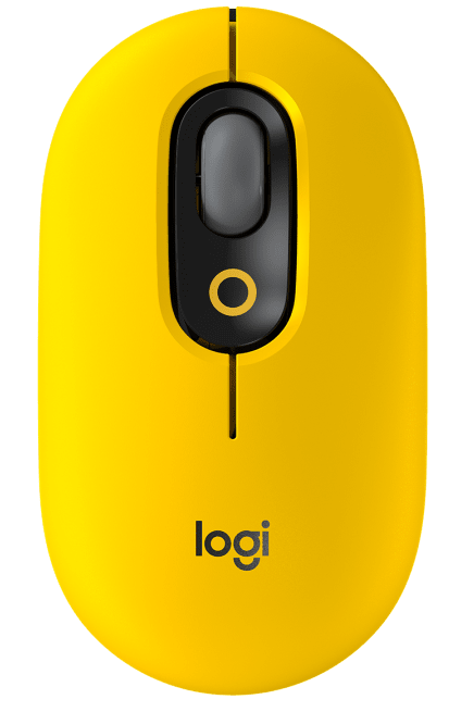 Logitech POP Emoji Tuşlu Kablosuz Sarı Mouse