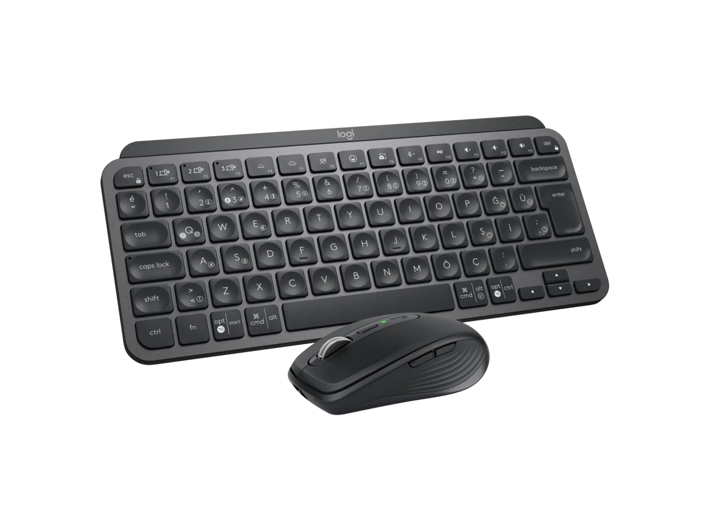 Logitech MX Keys Mini Kurumsal Klavye ve Mouse Seti Siyah 920-011063