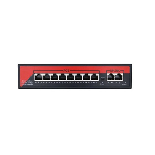 Ezcool EZ-08PSF-FG 8 Port 10/100/1000 Mbps Gigabit PoE Switch
