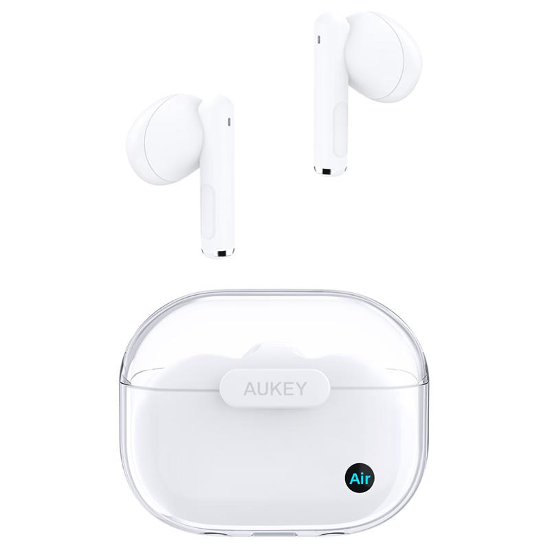 Aukey EP-M2-WH 13MM Sürücülü Bluetooth 5.3 IPX4 Kablosuz Kulaklık