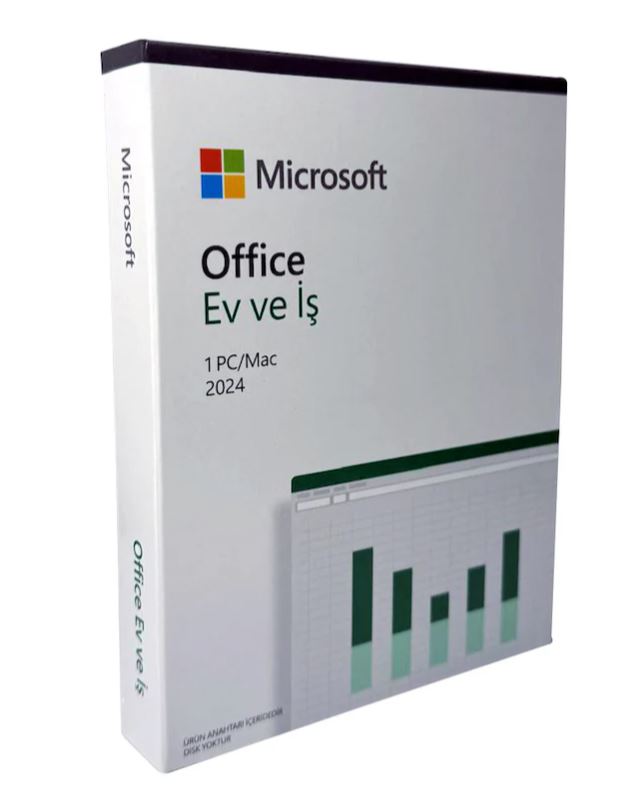 Microsoft Office Ev ve iş 2024 TR Kutu Lisans (EP2-06692)