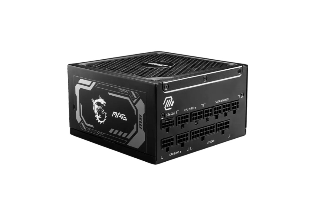 MSI MAG A1250GL Gen5 1250W 80+ GOLD Power Supply