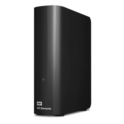 WD WDBWLG0140HBK-EESN, Elements, 14TB, 3.5", USB3.0, Taşınabilir, Harici HDD, Siyah