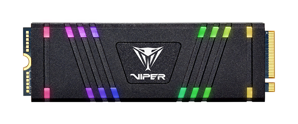 Patriot Viper VPR400 RGB VPR400-512GM28H 512GB 4600/3600MB/s Gen4 x4 NVMe M.2 SSD Disk