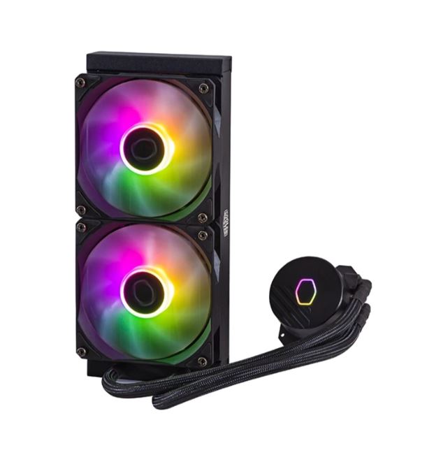 CM MasterLiquid Core 240L Spectrum  ARGB Led Fanlı (LGA1700/AM5 destekli)  İşlemci Sıvı Soğutucu