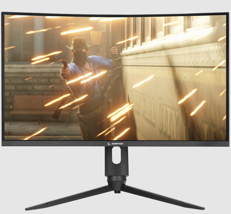 Rampage DROP DR27R240C 27 240Hz 1ms CSOT VA Full HD Freesync/Gsync RGB Pivot R1500 Curved Oyuncu Monitörü