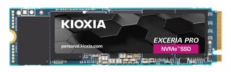Kioxia EXCERIA PRO LSE10Z002TG8 2TB Gen4  3D 7300/6400 MB/s M.2 NVMe SSD