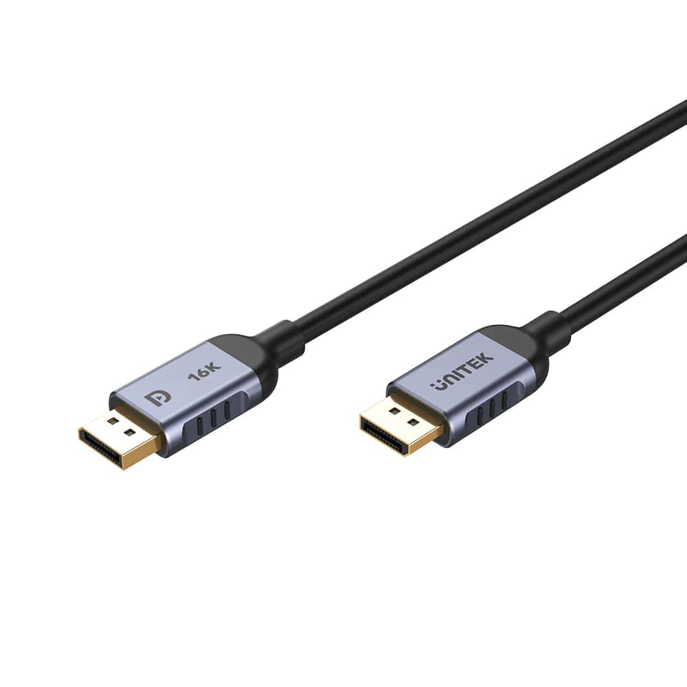 Unitek Displayport 2.1 %100 BAKIR 1.5MT 16K 60Hz (C1626GY01-1.5M)