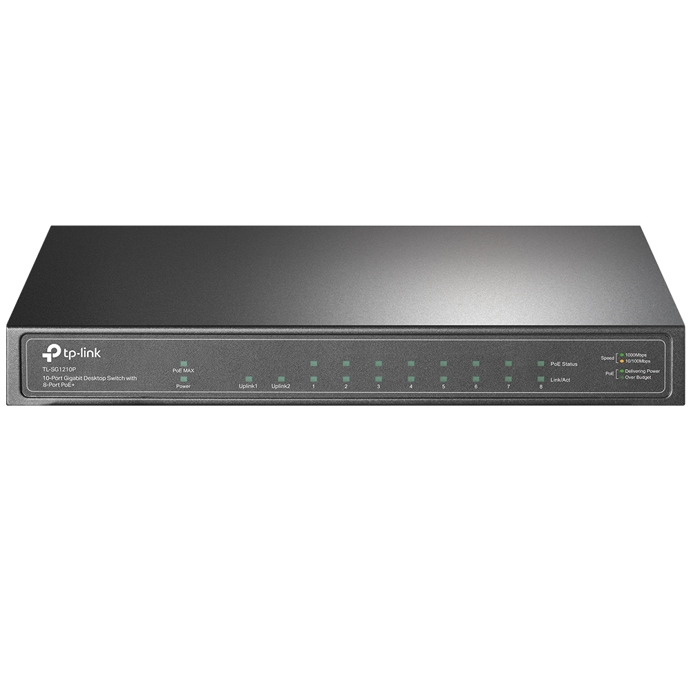TP-LINK TL-SG1210P 8 Port 10/100/1000 Yönetilemez PoE Switch