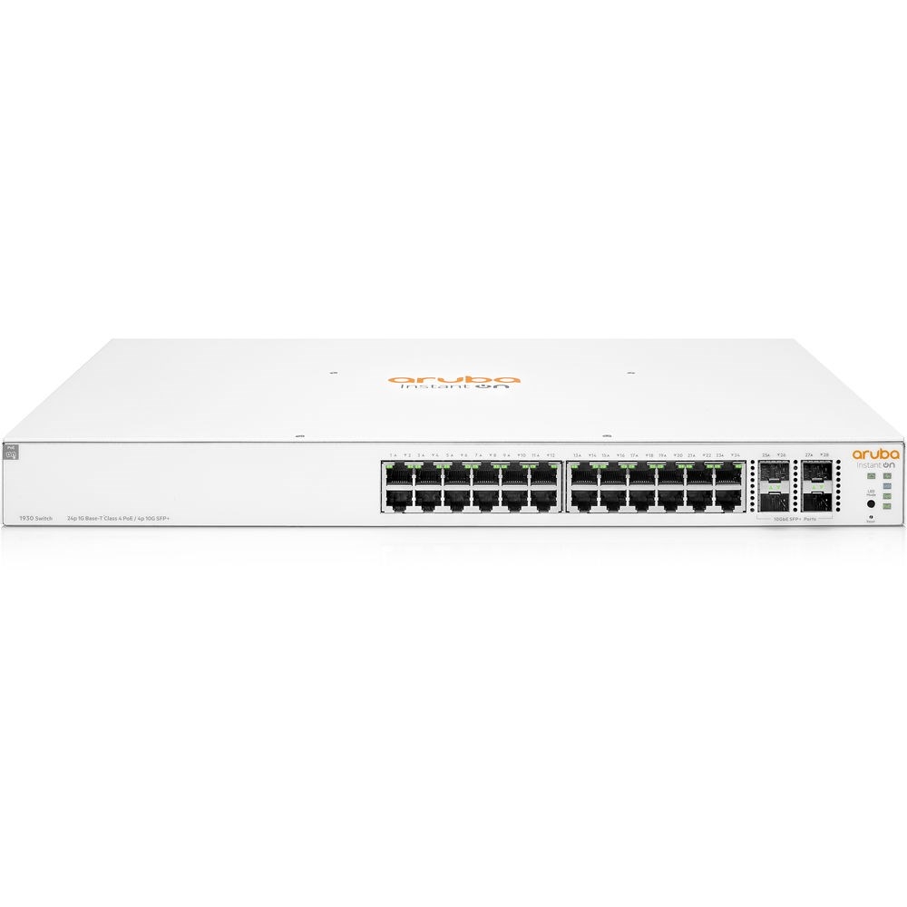 HPe Aruba ION JL684A 1930-24G 24Port 10/100/1000 Yönetilebilir PoE Switch