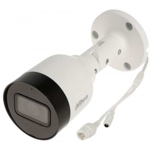 Dahua IPC-HFW1530S-S-0360B-S6 5Mpix 3,6mm Lens   H265+ 30Mt Gece Görüşü Dahili Mikrofon IP67 PoE Bullet IP Kamera