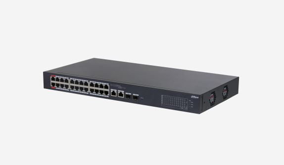 Dahua CS4226-24ET-240 24 Port 10/100/1000 Mbps Yönetilebilir Gigabit PoE Switch