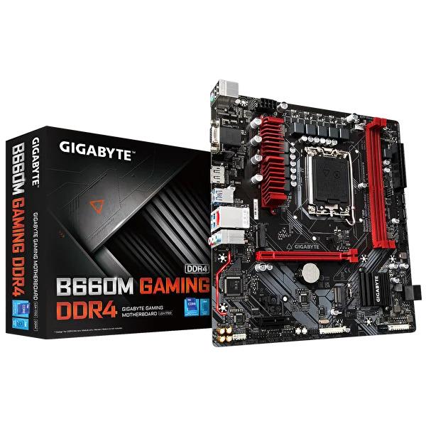 Gigabyte B660M GAMING D4 Intel LGA1700 DDR4 Micro ATX Anakart