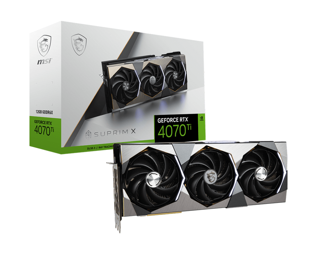 MSI RTX 4070 TI Suprim X 12G 192 Bit Ekran Kartı