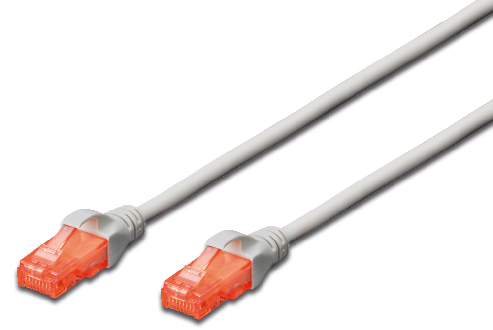 Dıgıtus DK-1617-100 Patch Kablo Cat6 Gri 10 Metre
