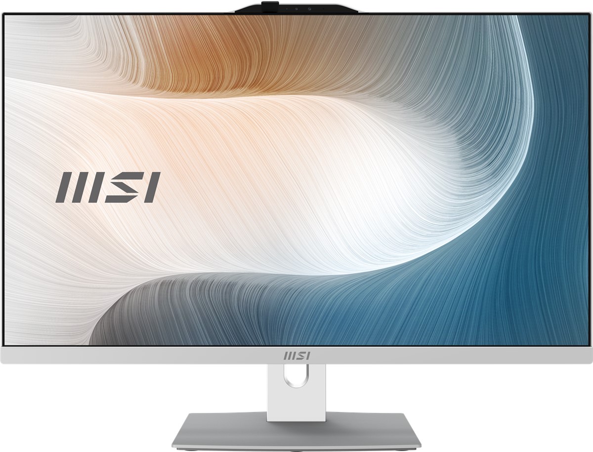 MSI Modern AM272P 1M-846EU 27 İ7-150U 16GB DDR5 1TB SSD W11PRO Beyaz All in One Bilgisayar